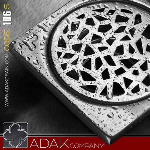 کفشور استیل گرد 10cm کد 106s