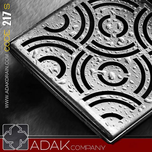 کفشور استیل مربع 10cm کد 217s