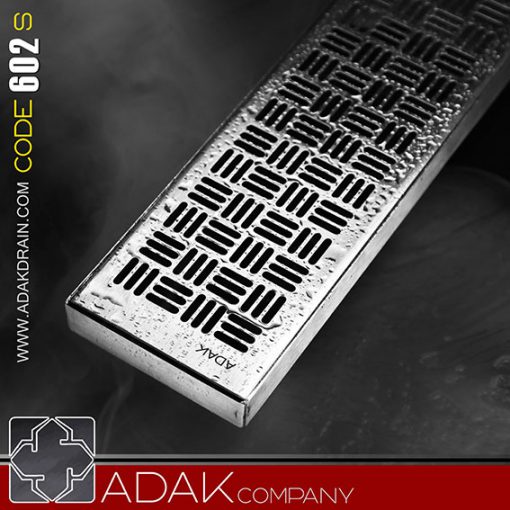 کفشور استیل طولی شبکه ای 60cm کد 602s