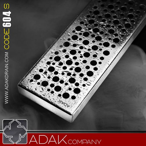 کفشور استیل طولی شبکه ای 60cm کد 604s